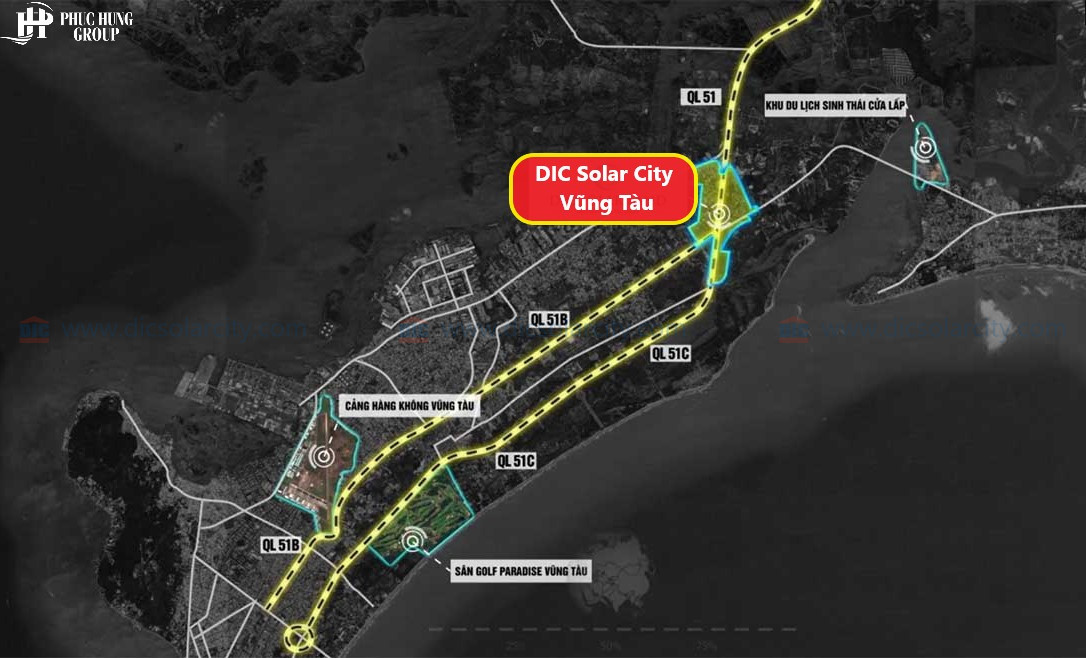 Vị Trí Dic Solar City Vũng Tàu