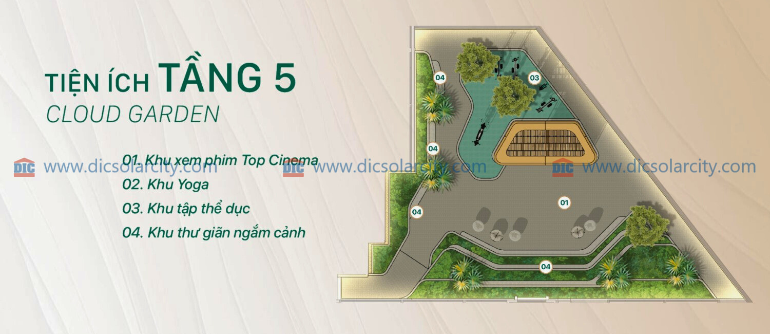 Tiện ích The Emerald Garden View_tầng 5